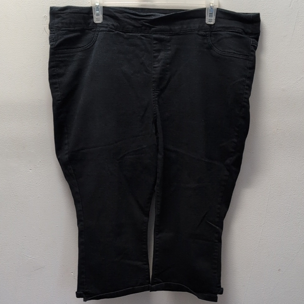 Lane Bryant Black Skinny Jeans Stretchy Soft Denim